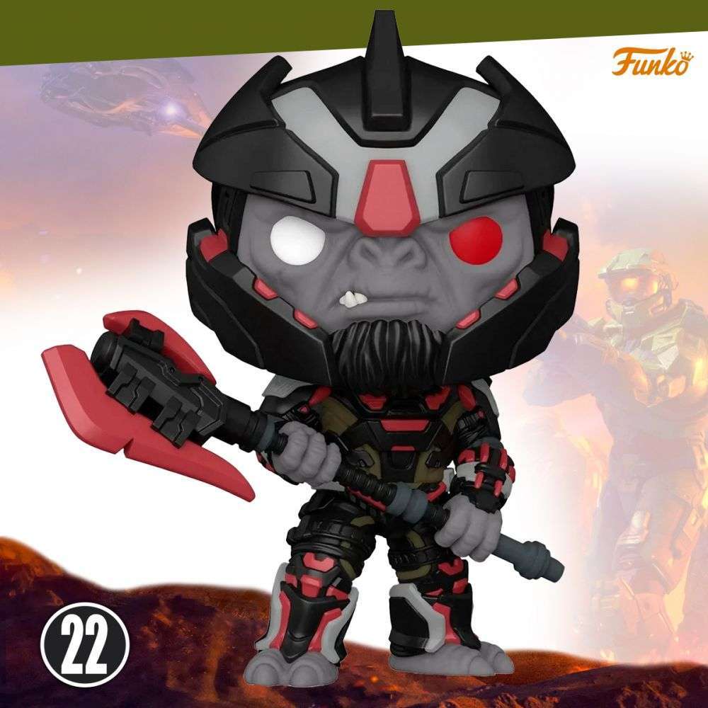 Funko Pop 6 SUPER: HALO INFINITE – ESCHARUM W/ AXE