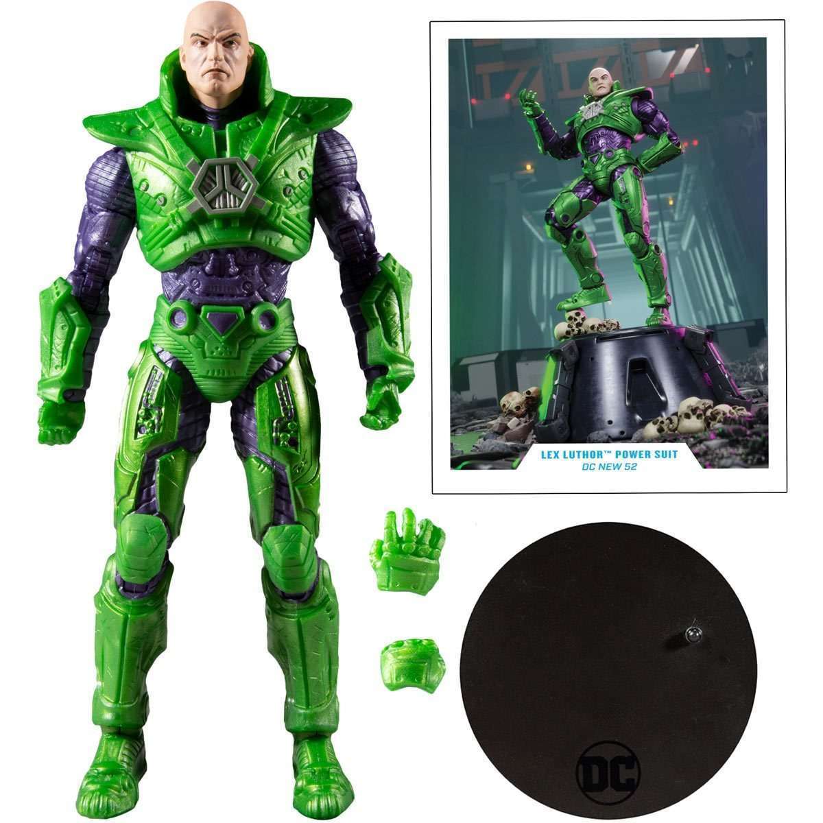 Mcfarlane DC Multiverse Lex Luthor in Green Power Suit