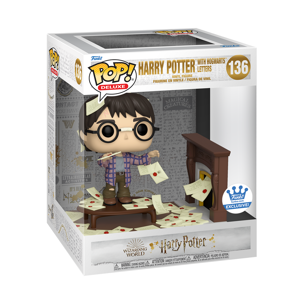 Harry Potter with Hogwarts Letters