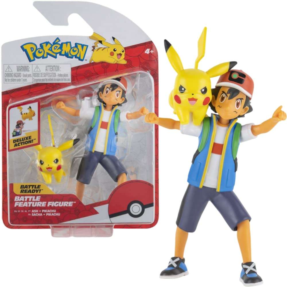 Battle Figure Multi-Pack (Ash y pikachu)