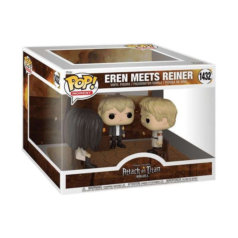 Funko Pop Eren meets Reiner