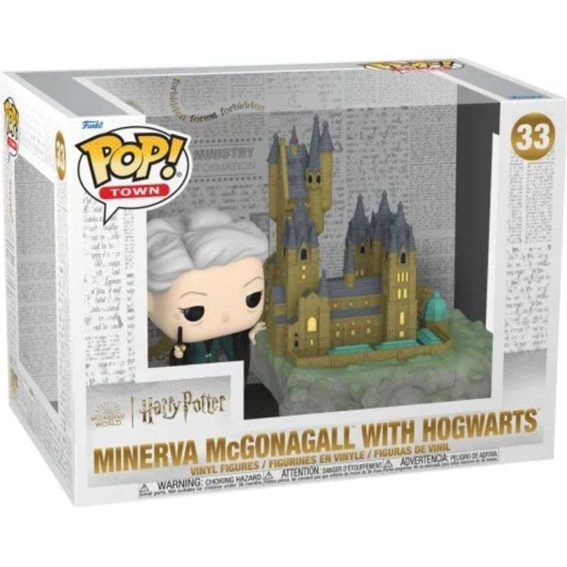 Funko Pop TOWN HARRY POTTER CHAMBER OF SECRETS 20TH MINERVA HOGWARTS