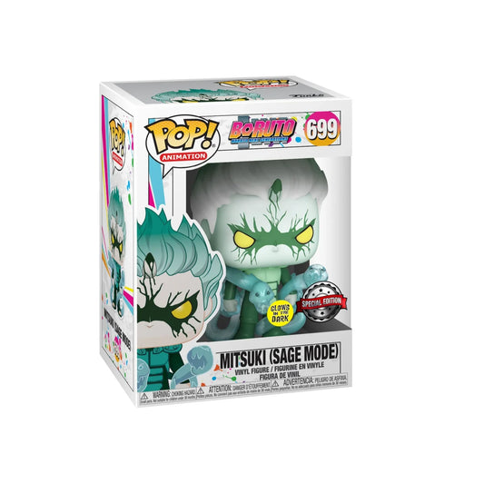 Funko Pop Boruto Mitsuki Sage Mode 699 (GLOW IN THE DARK & SE)