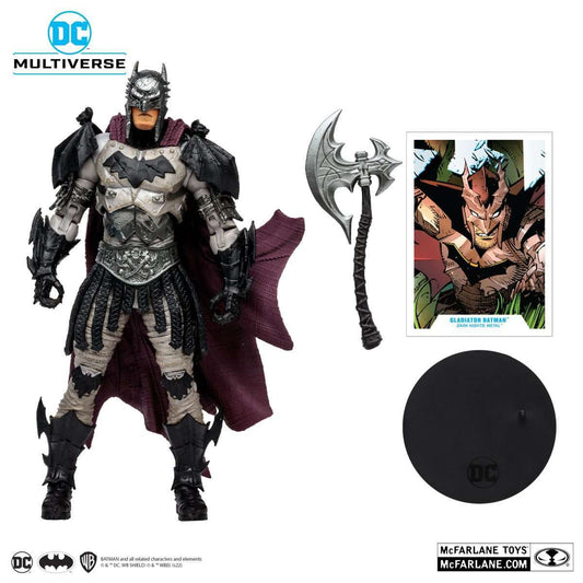Mcfarlane DC Multiverse Gladiator Batman Dark Metal