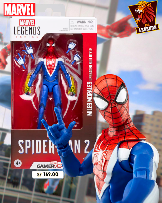 Marvel Legends Series Gamerverse Miles Morales Upgraded Suit Style