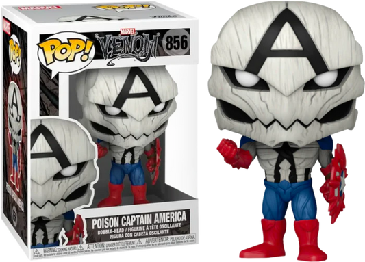 FUNKO POP POISON CAPTAIN AMERICA (POP IN A BOX) - VENOM 856