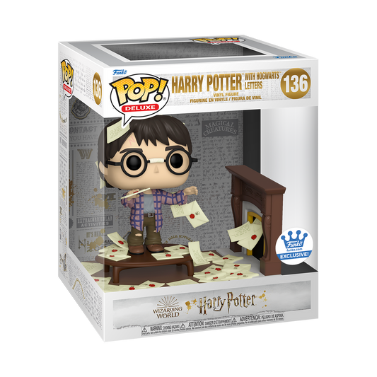 Harry Potter with Hogwarts Letters