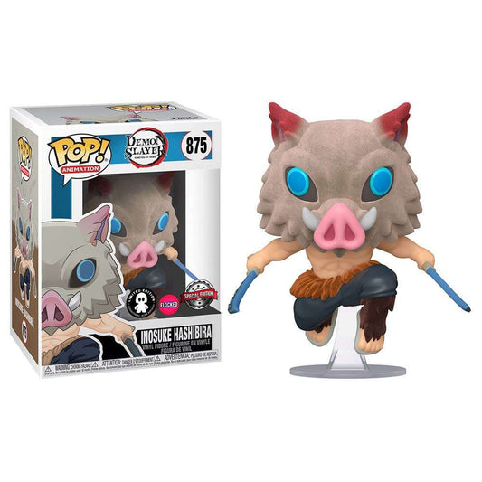 Funko Pop DEMON SLAYER INOSUKE FLOCKED