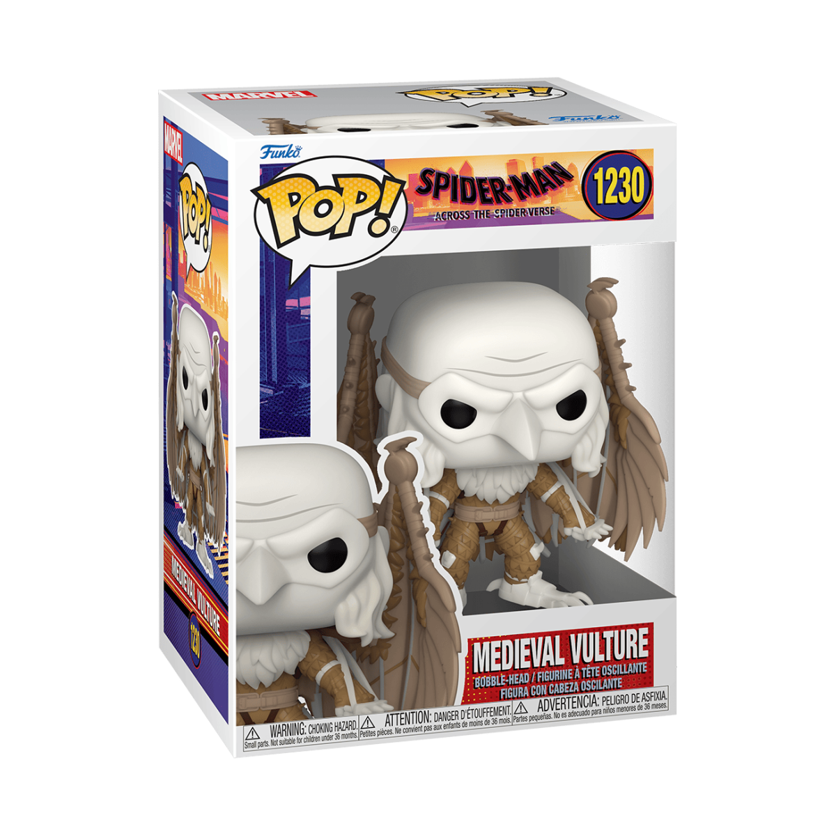 Funko pop Medieval Vulture Spider Man Across the Spider Verse
