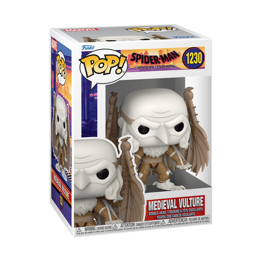Funko pop Medieval Vulture Spider Man Across the Spider Verse