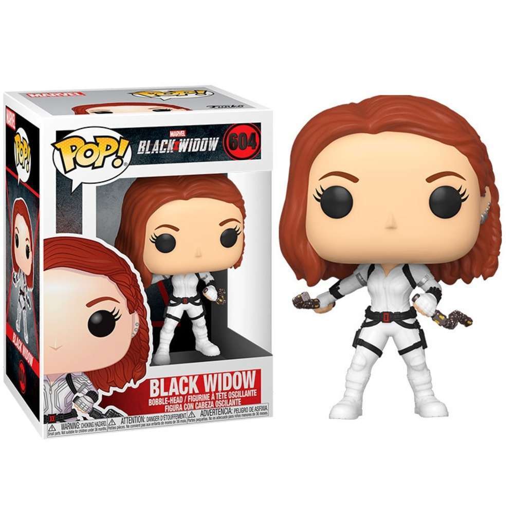 Funko Pop Black Widow Black Widow White Suit