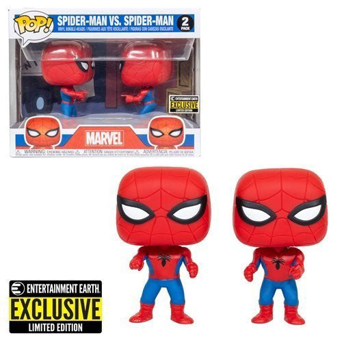 Funko Pop Spider-Man Imposter 2-Pack Entertainment Earth Exclusive