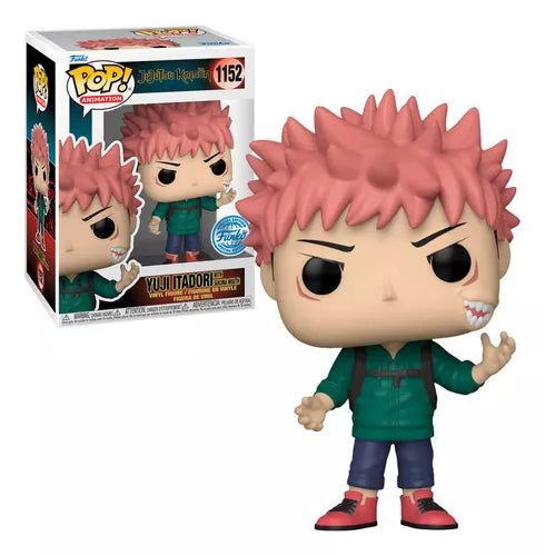 Funko Pop Jujutsu Kaisen Yuji Itadori WITH SUKUNA MOUTH