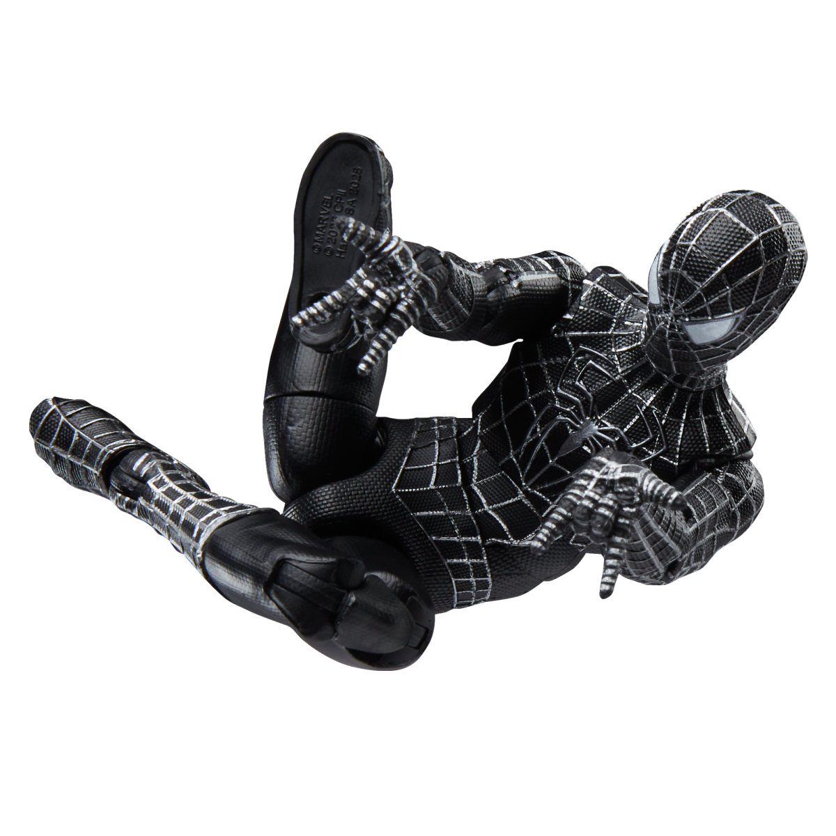 Marvel Legends spiderman man 3 black