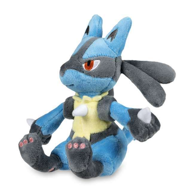 Pokemon Lucario Sitting Cuties Plush