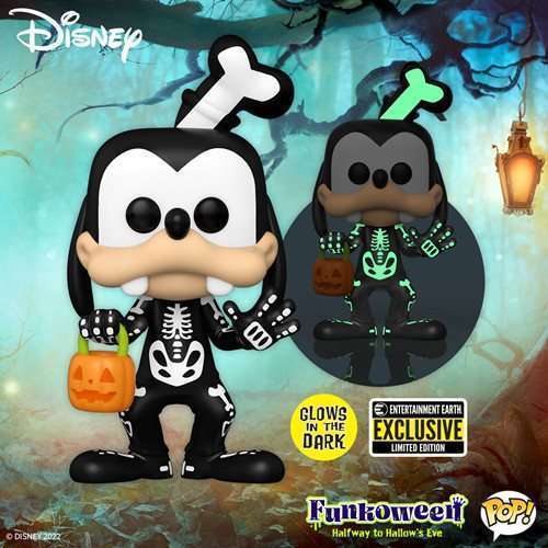 Funko Pop Disney Skeleton Goofy GITD EE Exclusive
