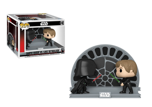 Funko Pop MOMENT RETURN OF THE JEDI LUKE VS VADER