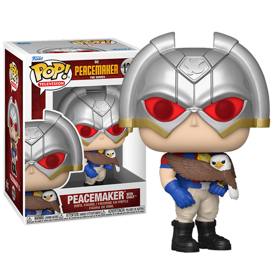Funko Pop PEACEMAKER - PEACEMAKER W/ EAGLY