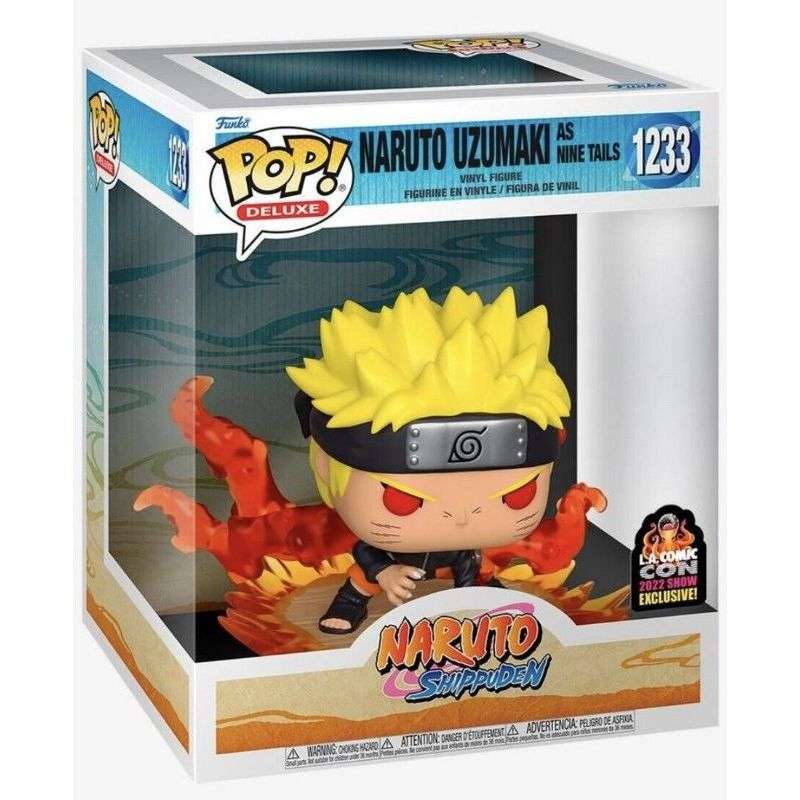 Funko Pop DELUXE NARUTO UZUMAKI AS NINE TAILS